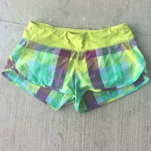 Lululemon speed shorts