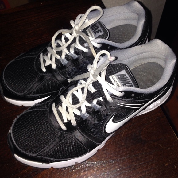 Black and white classic nike airs