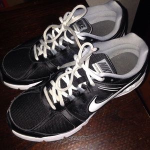 Black and white classic nike airs