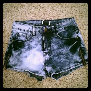 High waisted shorts