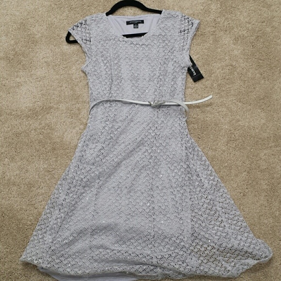 Sharagano cap sleeve dress
