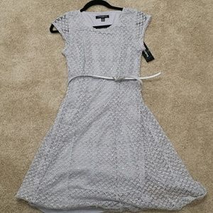 Sharagano cap sleeve dress