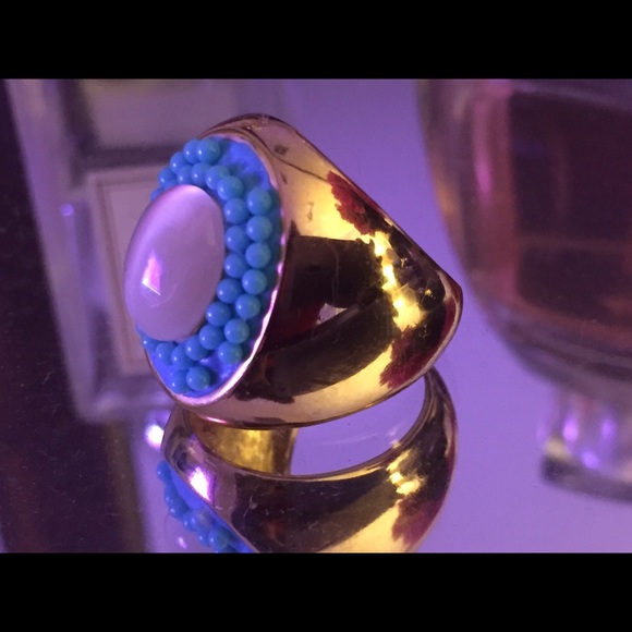 Gold Turquoise ring