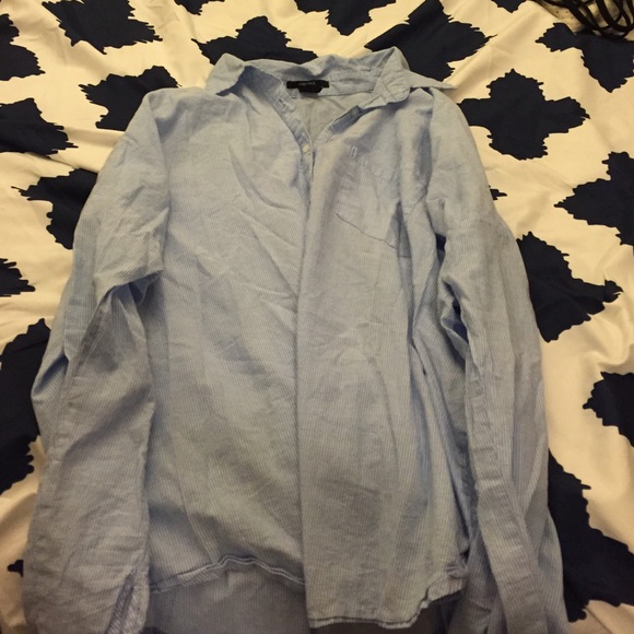 Blue stripped shirt