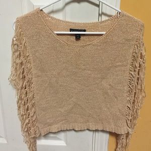 Rampage fringe sweater