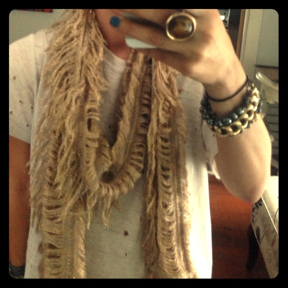 Missoni Gold Scarf