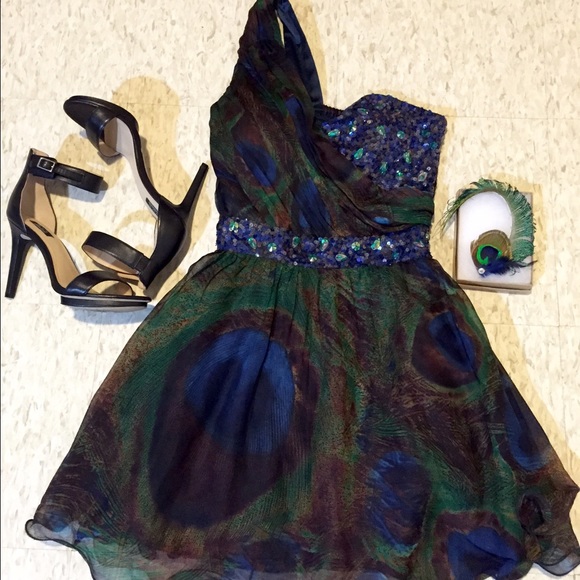 Peacock Dress