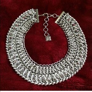 Studded chain necklace