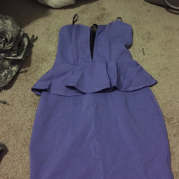 Peplum dress