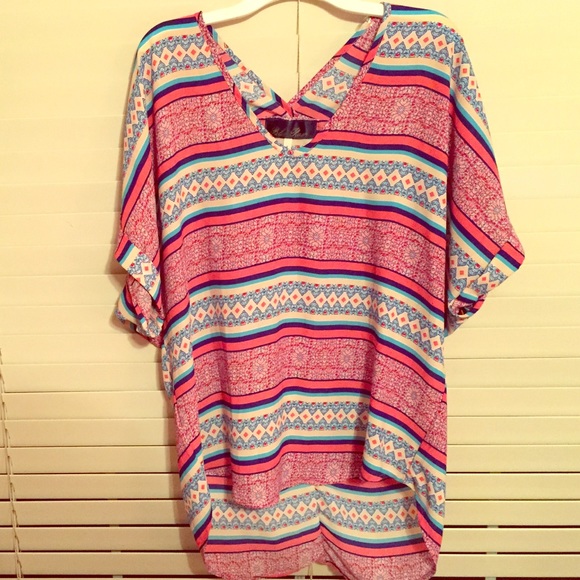 Adorable Blue Rain Blouse!!