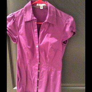 Banana Republic short sleeve buttoned-up shirt