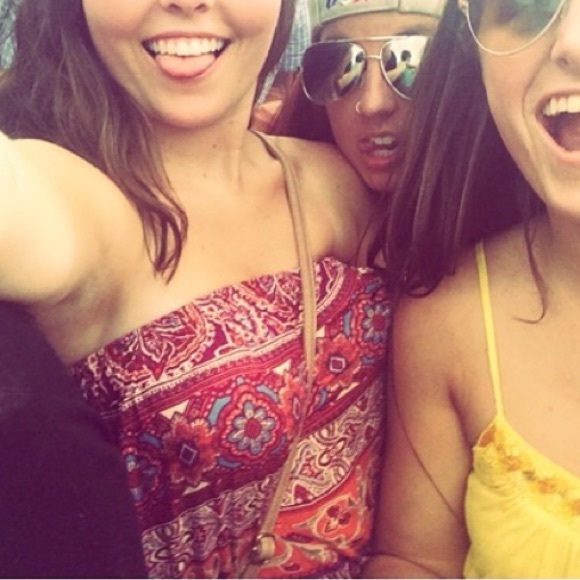 Forever 21 Tribal Tube Top