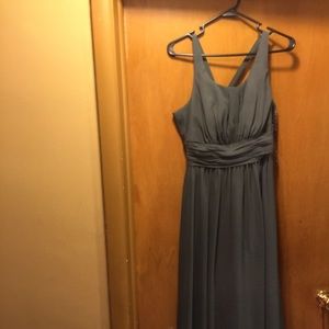 Grey Bridesmaid Dress