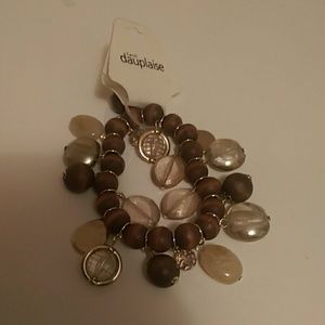 Adorable Wooden Bead Bracelet