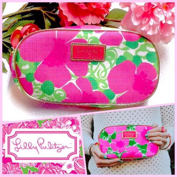 Lily Pulitzer For Estée Lauder Cosmetic Bag.