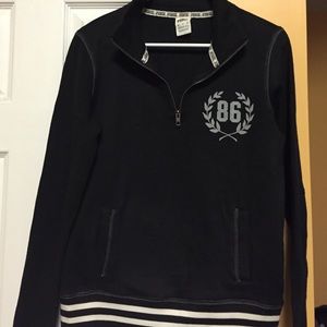 Victoria's Secret black sweatsuit