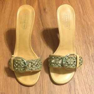 Coach Kitten heels