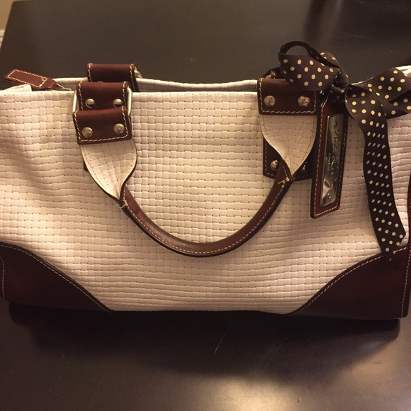 Kate Landry Handbag (white)