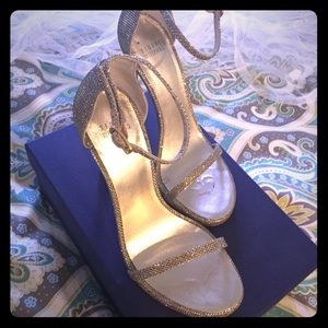 Stuart Weitzman Nudist in Platinum