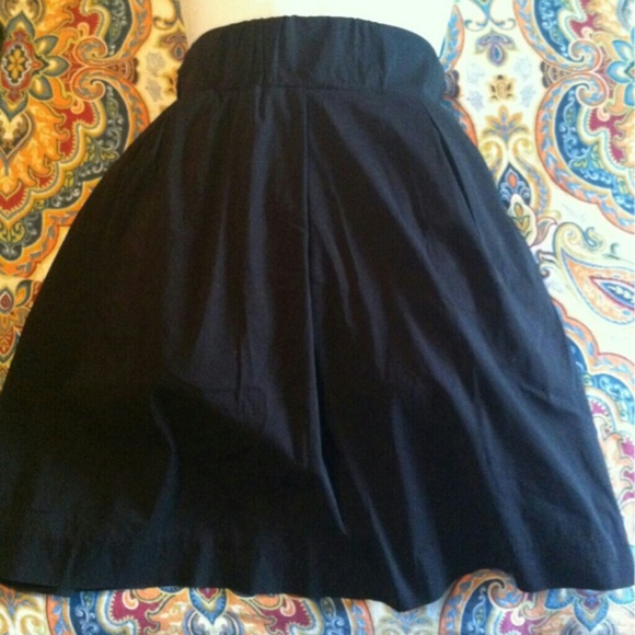 Banana Republic black waist skirt