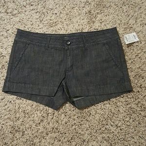 Dark Wash Denim Shorts