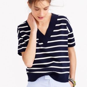 J Crew Short Sleeved Sweater