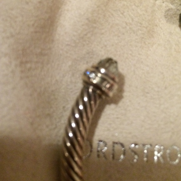 David Yurman Bangle Cable Bracelet Praliodite - Picture 2 of 4