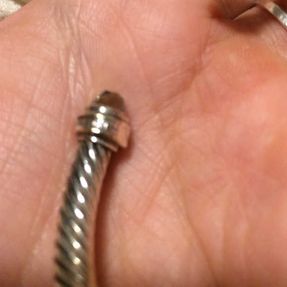 David Yurman Bangle Cable Bracelet Praliodite - Picture 3 of 4
