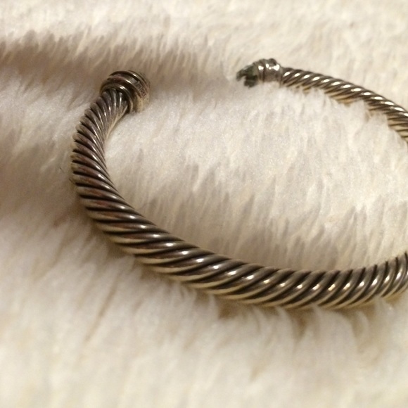 David Yurman Bangle Cable Bracelet Praliodite - Picture 4 of 4