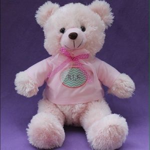 💗Blush Pink Monogrammed Bear from Bear My Heart