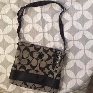 Coach cross body bag