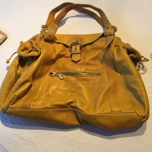 Real leather slouchy purse!