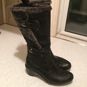Bucco faux shearling Black Boot