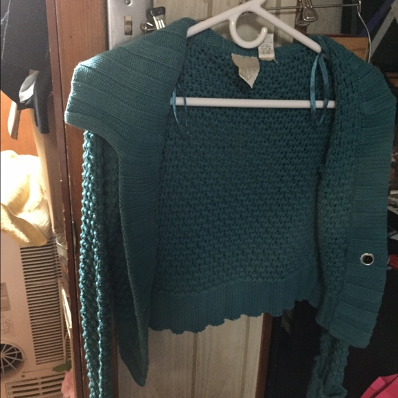 Blue sweater
