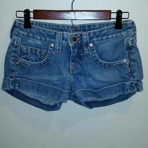 **SOLD** Bebe denim jean shorts