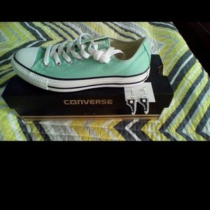 Mint Converse Shoes
