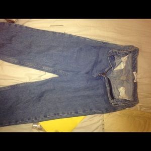 High Waisted American Apparel Jeans
