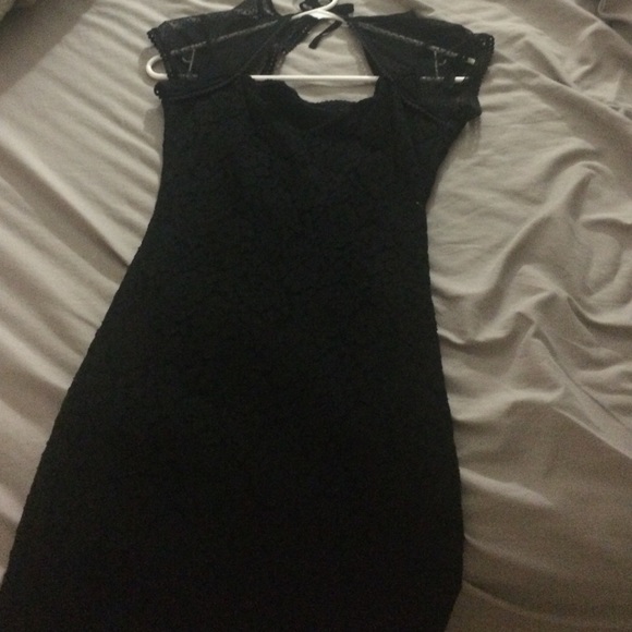 Brand new urban outfitters black lace dress. - Picture 2 of 4