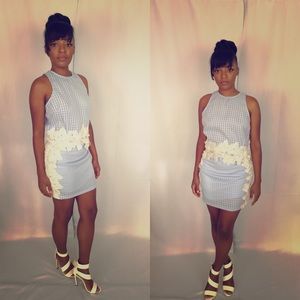 2 piece top and skirt