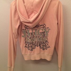 Light pink juicy couture jacket