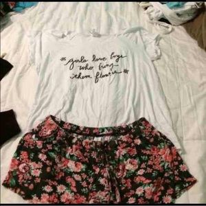 Forever 21 pajama set