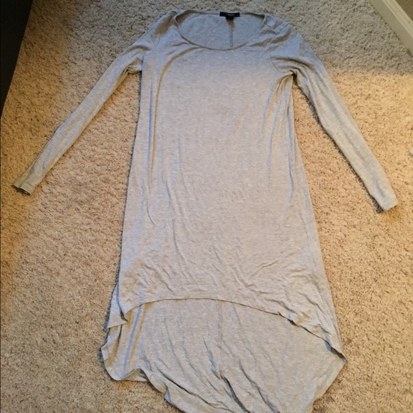 Forever 21 Dresses & Skirts - Gray high low cotton dress