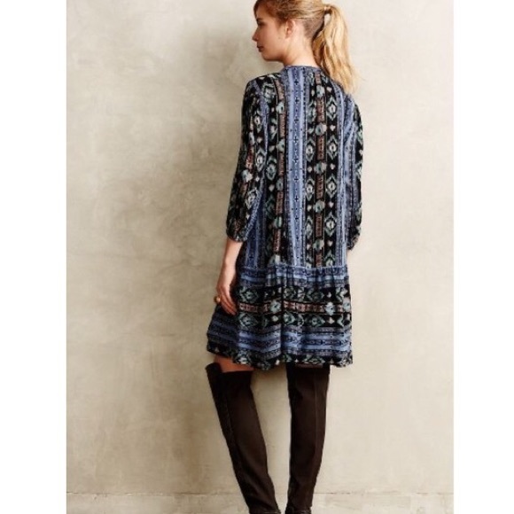 Anthropologie Winter Moon Tunic Dress - Picture 4 of 5