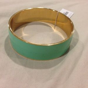 J. Crew BRAND NEW Gold & Mint Green Bracelet