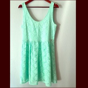 Guess Sweet Mint Lace Dress