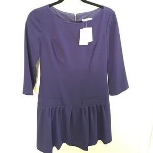 Royal purple dress!