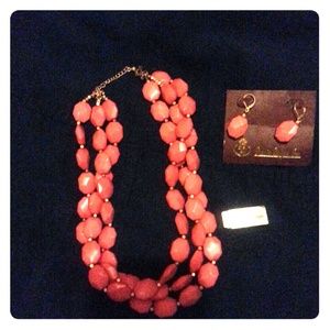 Necklace and Earrings