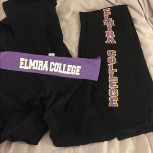 elmira college yoga pant bundle
