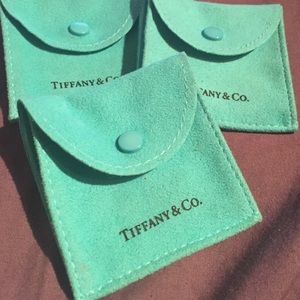 3 Tiffany & Co dust bags