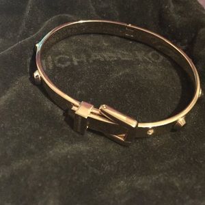 Michael Kors buckle bangle gold